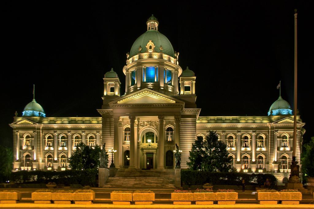 Dominic Smart & Luxury Suites - Parliament Belgrado Exterior foto